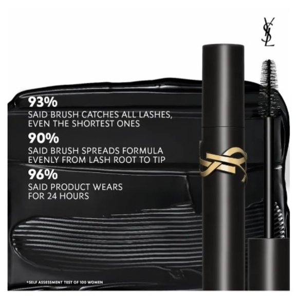 Yves Saint Laurent Lash Clash Extreme Volume Mascara, Deep Black, NEW - Mini 2ml - Picture 10 of 14